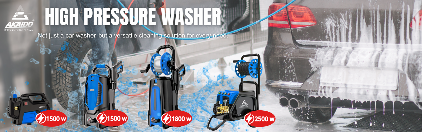 WEBSITE洗车机Banner